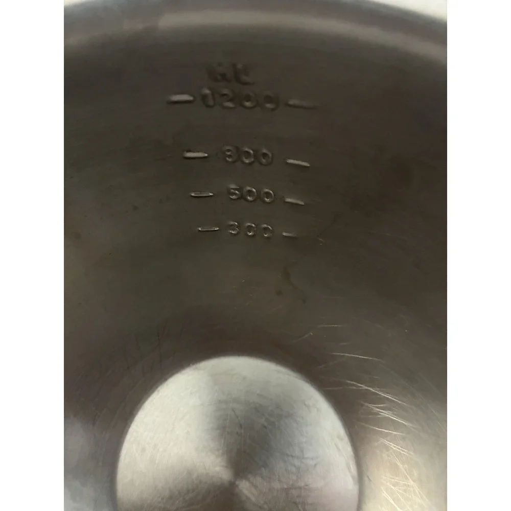 Mixing Bowl Set Nesting‎ Measuring Bowls Stainless Steel 1/1.5/2.5 qt